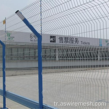 Havaalanı için PVC kaplamalı anti -tırmanış havaalanı çit